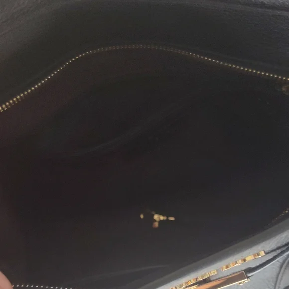 Michael Kors Black Satchel with Gold Hardware - Picture 11 of 13